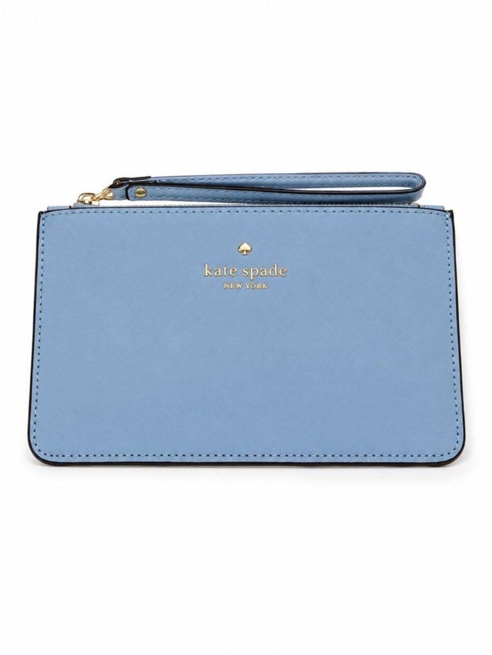 Kate Spade Sky Blue Wristlet NWOT 8" x 5" Women's Summer Chic
